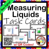 Measuring Liquids Task Cards NOW Digital!