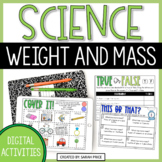 Measurement Digital Activities | Digital Weight & Mass Wor