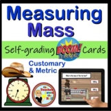 Measuring Mass BOOM Cards Digital Measurement Activity
