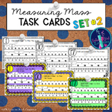 Measuring Mass TASK CARDS, Set #2 {Reading a Triple Beam Balance}