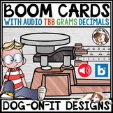 Measuring Mass Triple Beam Balance Audio Boom Cards Decima