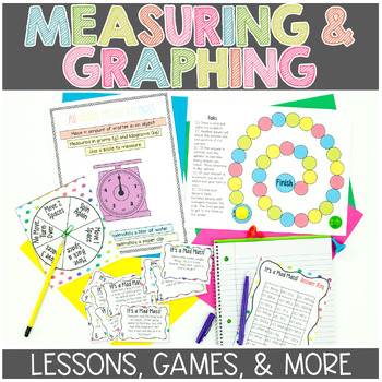 Preview of Measuring Mass Volume Graphing Activities | Lessons | Guided Math Workshop
