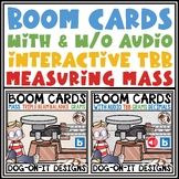 Measuring Mass with Audio Options Boom Cards Triple Beam B