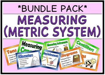 Preview of Measuring - Metric System (BUNDLE PACK)