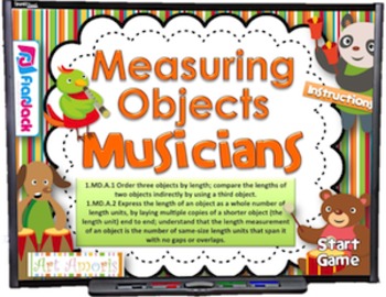 Preview of Measuring Musicians Smart Board Game