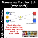 Measuring Parallax (star Shift) Lab Activity