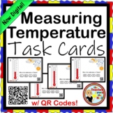 Measuring Temperature Task Cards NOW Digital!