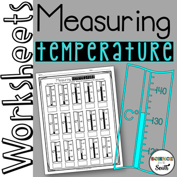 Preview of Measuring Temperature with Thermometers Worksheet