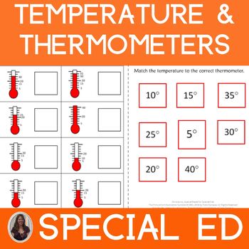 Visual Thermometer with Weather by Augmented Special Ed