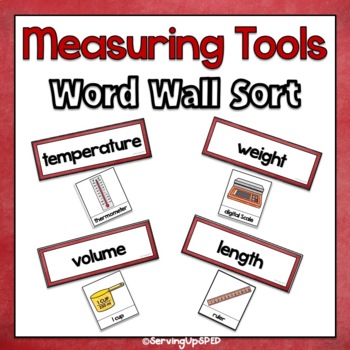 Preview of Measuring Tools Sort