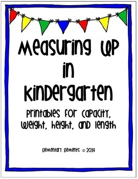 Preview of Measuring Up in Kindergarten