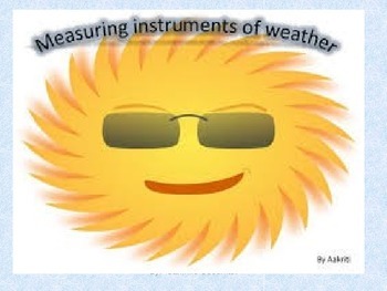 Preview of Measuring Weather Unit 4th Grade Science