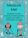 Measuring Winter Activities  with Centimeters or Inches