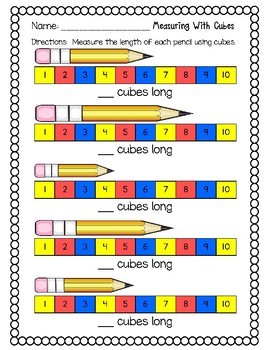 Measuring With Cubes - Colorations®