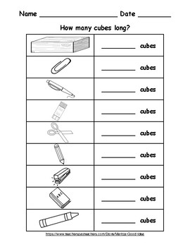 Snap Cube Measuring