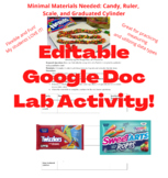 Measuring and Collecting Data on a Twizzler Lab - EDITABLE