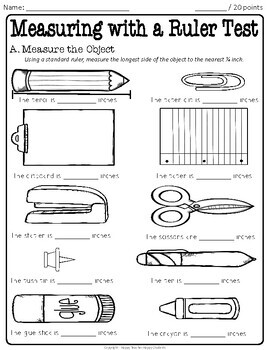 How Do You Measure an Object in Inches Using a Ruler?