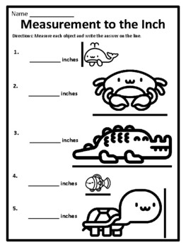 Measuring in Inches Worksheets Measuring Inches Worksheets Inches Measuring