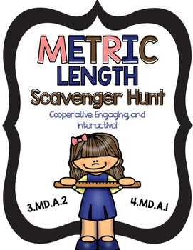 Preview of Measuring in Metric Scavenger Hunt