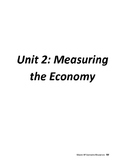 Measuring the Economy Unit 2 Problem Sets Handouts