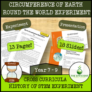 Preview of Measuring the World - History of STEM Practicals - Circumference of Circles