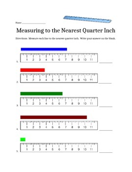 Measuring to the Nearest Quarter Inch by The Accidental Farm Girl