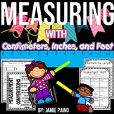 Measuring using Inches, Centimeters and Feet