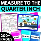 Measure to the Nearest Quarter Inch | Measure with a Ruler | 3.MD.4
