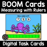 Measuring with Rulers BOOM Cards | Standard Unit of Measurement