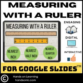 Preview of Measuring with a Ruler for Google Slides