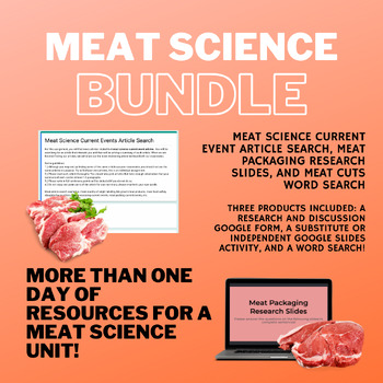 Preview of Meat Science BUNDLE