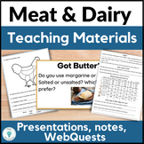 Culinary Arts and Foods Lessons - Meat and Dairy Bundle fo