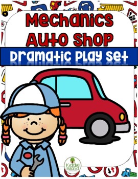 Preview of Mechanic Dramatic Play Auto Shop
