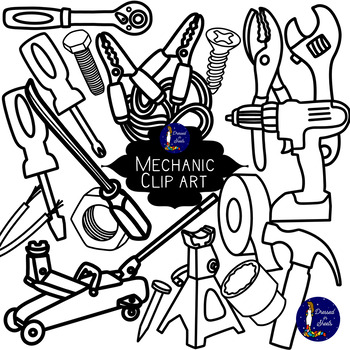 mechanic tools clip art