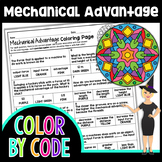 Mechanical Advantage Color By Number | Science Color By Number