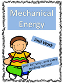 Mechanical Energy and Work