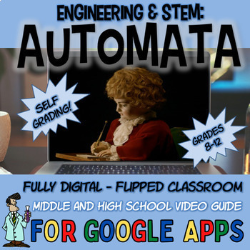 Preview of Mechanical Engineering STEM STEAM automata documentary link & video guide 8-12
