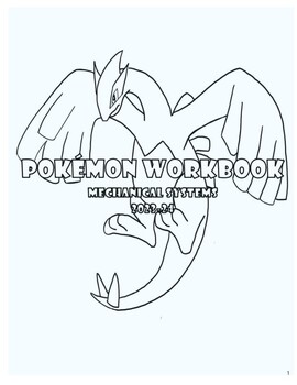 Preview of Mechanical Systems Pokémon Workbook