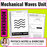Mechanical Waves Student Workbook for Physics | Notes with