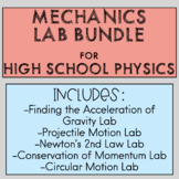 Mechanics Lab Bundle | High School Physics