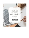Mechanics of English Writing Student Worksheet