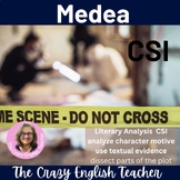 Medea: CSI Classroom Investigation and Murder Board