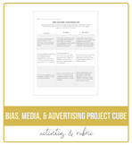 Bias, Media, & Advertising Project Cube