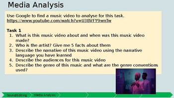 Media Analysis Lesson by Mrs Eyres Learning Resources | TPT