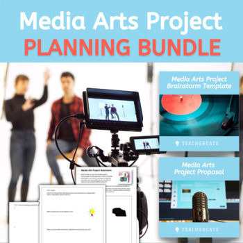 Preview of Media Arts Project Idea Bundle  |  Helps students settle on their big idea!