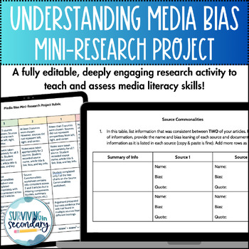Preview of Media Bias Mini-Research Project to Promote News Literacy