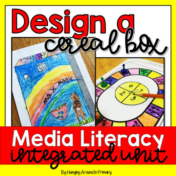 Preview of Media Literacy Unit - Design a Cereal Box