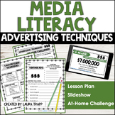 Media Literacy Activities - Persuasive Techniques Used in 