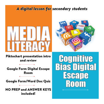 Preview of Media Literacy: Cognitive Bias Digital Escape Room