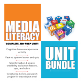 Media Literacy Complete, No-Prep Unit Bundle
